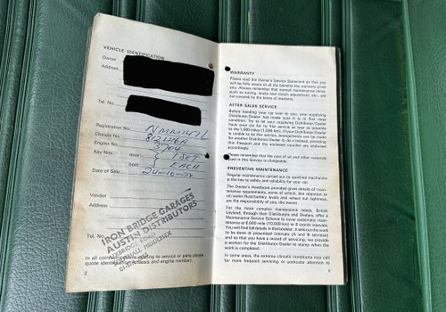 NO RESERVE- 1972 Austin 1100 In vendita (immagine 169 di 176)