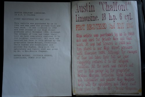 1935 Austin 18/6 Chalfont For Sale (picture 147 of 149)