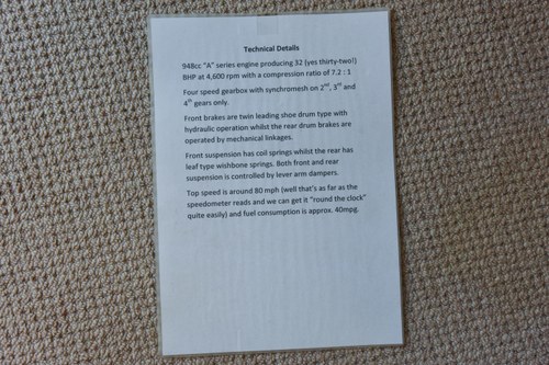 1957 Austin A35 In vendita (immagine 132 di 135)