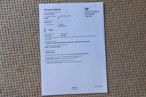 1957 Austin A35 In vendita (immagine 129 di 135)