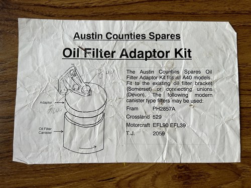 1953 Austin A40 Somerset à vendre (picture 232 of 233)