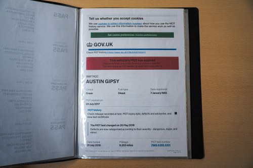 1964 Austin Gipsy zum Verkauf (Bild 155 von 161)