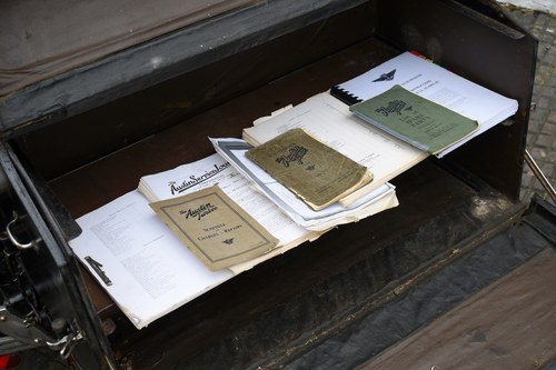 1929 Austin 12 Burnham saloon à venda (imagem 164 de 167)