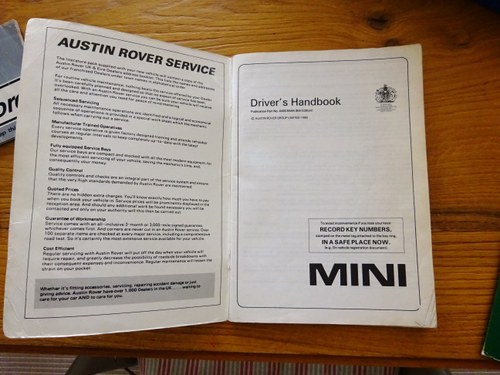 1989 Mini 30 Custom In vendita (immagine 298 di 383)