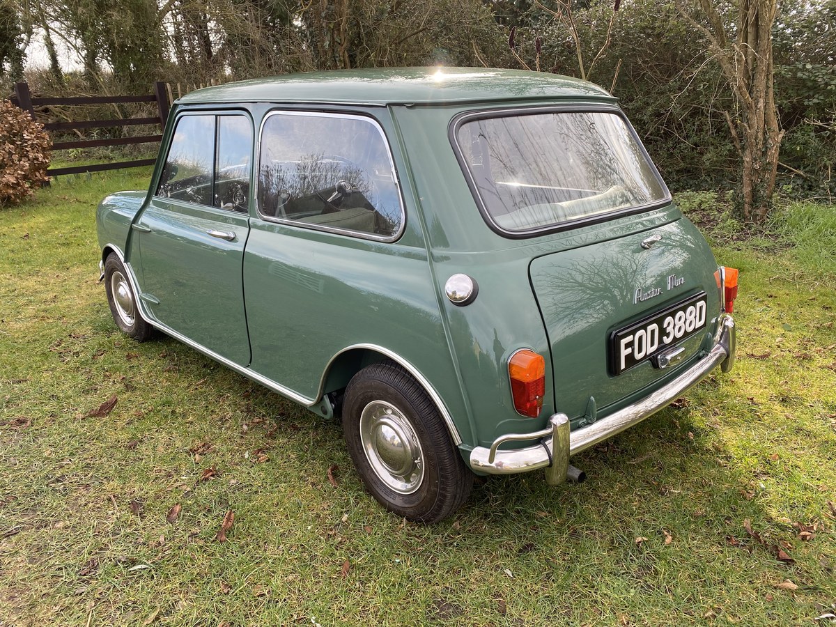 1966 Austin Mini 850 Super Deluxe For Sale By Auction