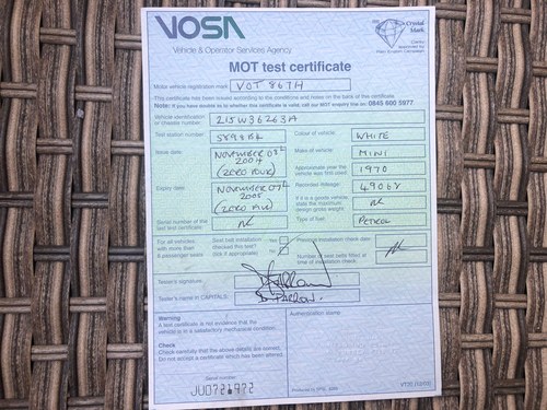 1970 Austin Mini Countryman Automatic For Sale (picture 154 of 165)