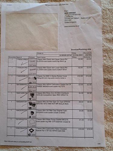 1971 Austin Mini 1340cc En venta (imagen 137 de 138)