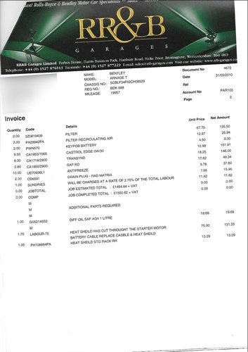 2002 Bentley Arnage T (Mulliner) à vendre (picture 212 of 217)