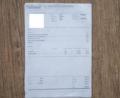 2006 Bentley Arnage T Mulliner In vendita (immagine 209 di 216)