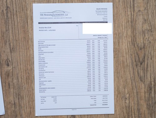 2006 Bentley Arnage T Mulliner In vendita (immagine 215 di 216)