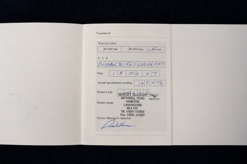 2001 Bentley Arnage Red Label Le Mans Edition In vendita (immagine 189 di 206)