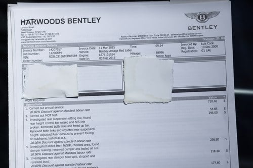 2000 Bentley Arnage Red Label Te koop (foto 156 van 246)