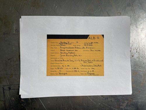 1958 Bentley S1 Standard Steel LWB till salu (bild 181 av 190)