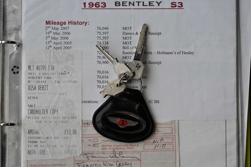 1963 Bentley S3 Saloon à vendre (picture 258 of 272)