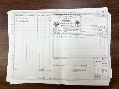 1990 Bentley Turbo R En venta (imagen 271 de 283)