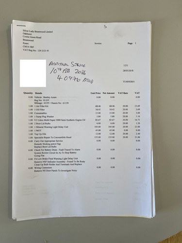 1997 Bentley Azure In vendita (immagine 89 di 128)