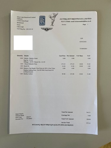 1997 Bentley Azure In vendita (immagine 106 di 128)