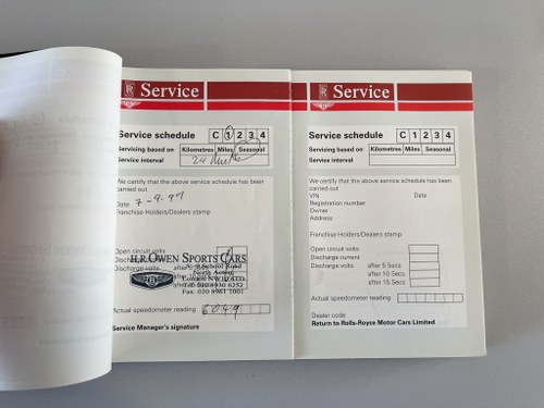 1997 Bentley Azure In vendita (immagine 111 di 128)