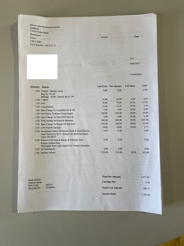 1997 Bentley Azure In vendita (immagine 98 di 128)