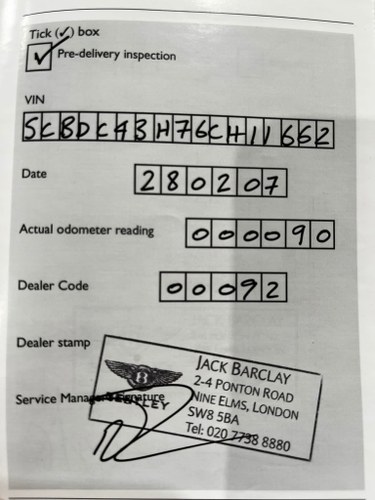 2007 Bentley Azure zum Verkauf (Bild 104 von 107)