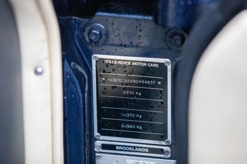 1994 Bentley Brooklands For Sale (picture 25 of 182)