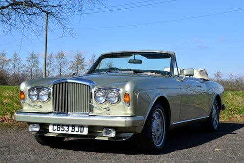 1985 Bentley Continental Convertible à venda (imagem 5 de 102)