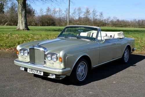 1985 Bentley Continental Convertible à venda (imagem 6 de 102)