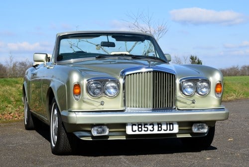 1985 Bentley Continental Convertible à venda (imagem 2 de 102)