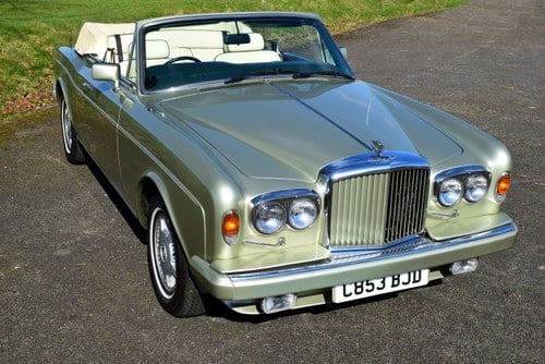1985 Bentley Continental Convertible à venda (imagem 4 de 102)