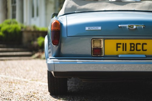 1989 Bentley Continental Convertible (Series II) In vendita (immagine 106 di 152)