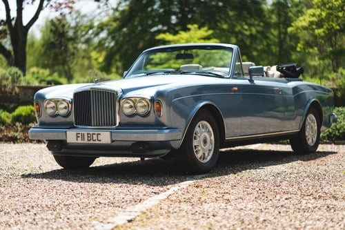 1989 Bentley Continental Convertible (Series II) In vendita (immagine 9 di 152)