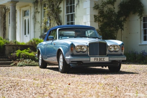 1989 Bentley Continental Convertible (Series II) In vendita (immagine 19 di 152)