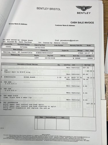 2008 Bentley Continental GTC Mulliner En venta (imagen 126 de 135)