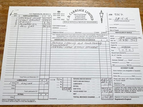 1997 Bentley Continental R Te koop (foto 207 van 215)