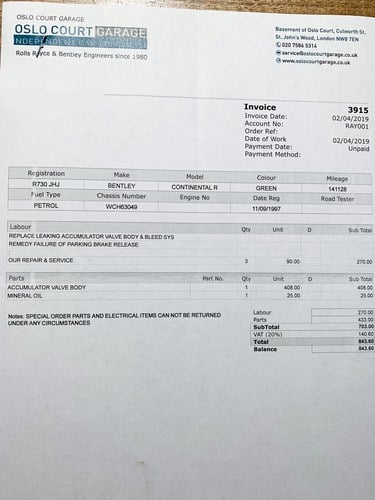 1997 Bentley Continental R Te koop (foto 202 van 215)