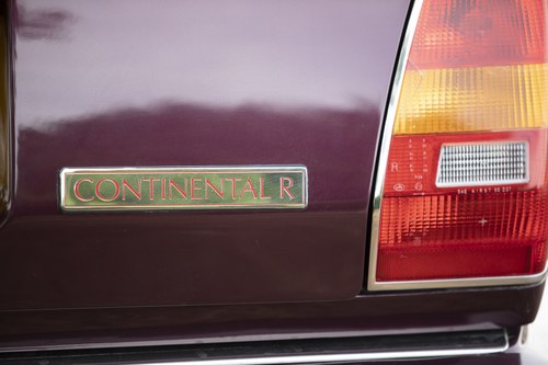 1995 Bentley Continental R In vendita (immagine 95 di 158)