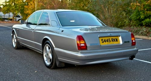 1998 Bentley Continental R Chatsworth Edition In vendita (immagine 8 di 93)