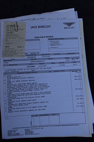 1998 Bentley Continental R Chatsworth Edition In vendita (immagine 91 di 93)