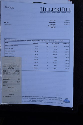 1998 Bentley Continental R Chatsworth Edition In vendita (immagine 78 di 93)