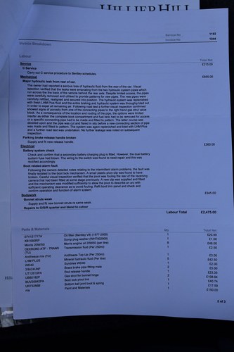 1998 Bentley Continental R Chatsworth Edition In vendita (immagine 65 di 93)