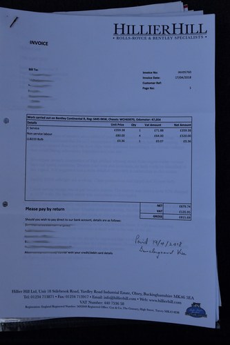 1998 Bentley Continental R Chatsworth Edition In vendita (immagine 71 di 93)