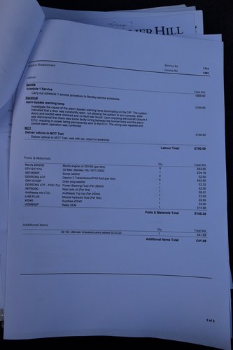 1998 Bentley Continental R Chatsworth Edition In vendita (immagine 61 di 93)