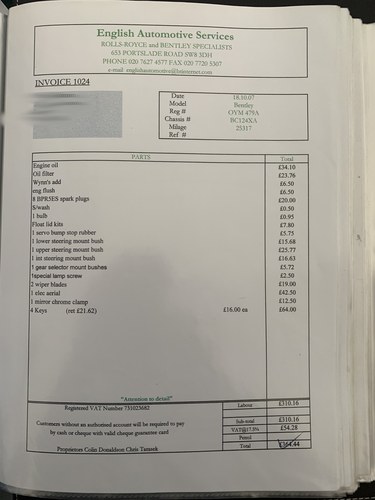 1964 Bentley Continental S3 6.2 Auto For Sale (picture 136 of 191)