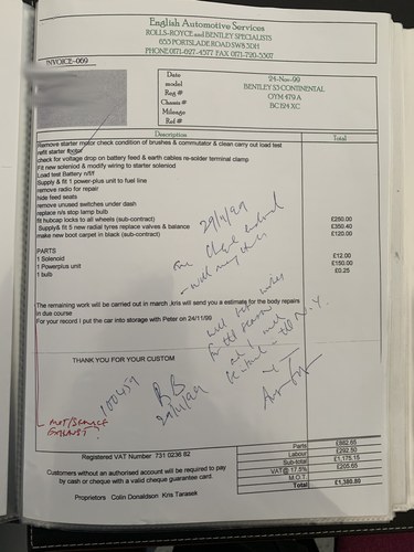 1964 Bentley Continental S3 6.2 Auto For Sale (picture 156 of 191)