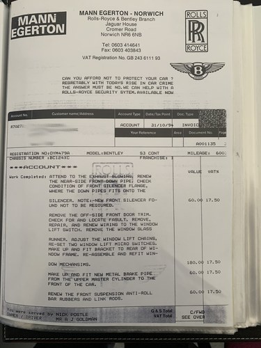 1964 Bentley Continental S3 6.2 Auto For Sale (picture 173 of 191)