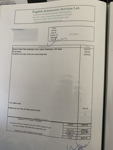 1964 Bentley Continental S3 6.2 Auto For Sale (picture 131 of 191)