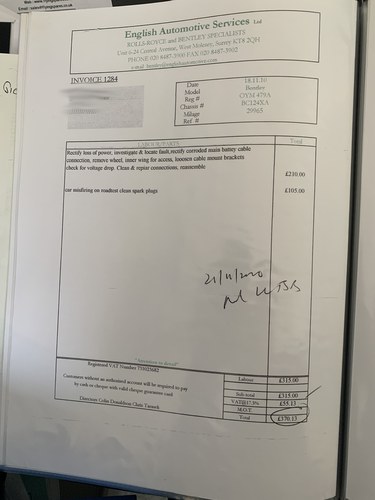 1964 Bentley Continental S3 6.2 Auto For Sale (picture 129 of 191)