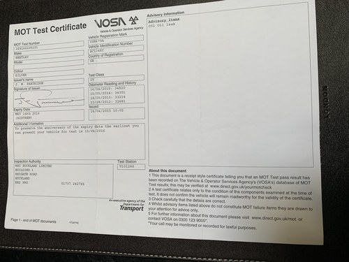 1964 Bentley Continental S3 6.2 Auto For Sale (picture 108 of 191)