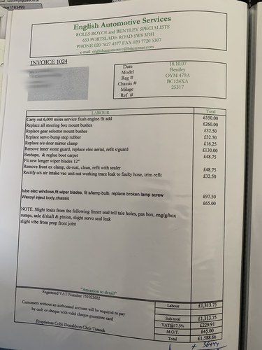 1964 Bentley Continental S3 6.2 Auto For Sale (picture 135 of 191)