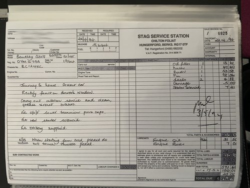 1964 Bentley Continental S3 6.2 Auto For Sale (picture 185 of 191)